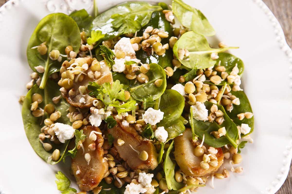Lentil and Feta Salad