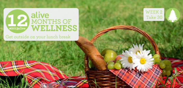 #2013alive: Are you Getting Outside for Lunch?