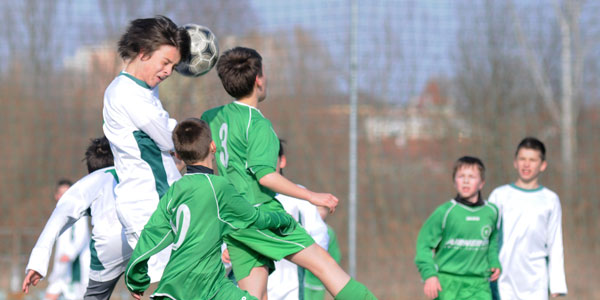 Using your head in soccer