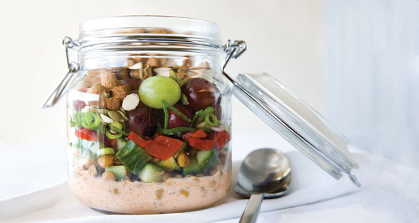 Add Some Excitement to Your Lunchtime with Mason Jar Salads
