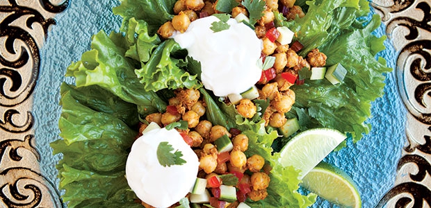 Meatless Monday: Indian Lettuce Bowls