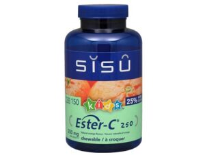 SISU Kids Ester-C 250 Chewable (Orange, Citrus Punch & Wildberry)