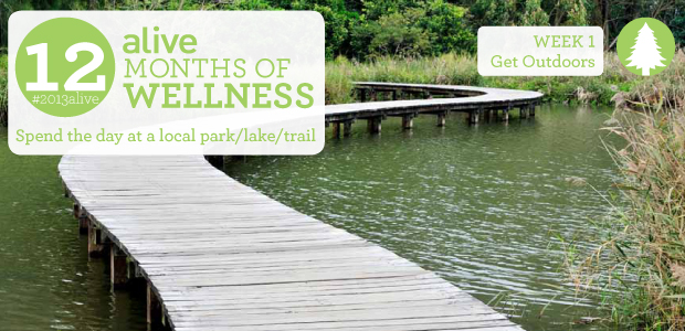 #2013alive: Connect with Nature: Visit a Local Park