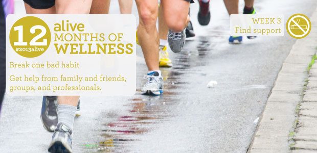 #2013alive: Find Support!