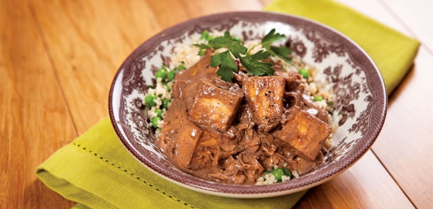 Meatless Monday: Creamy Tofu Carob Stew