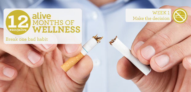 #2013alive: Commit to Breaking One Bad Habit