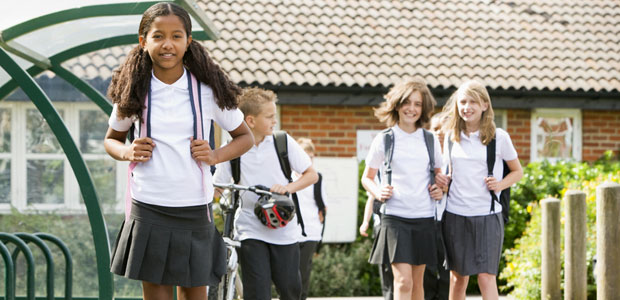 October is International Walk to School Month