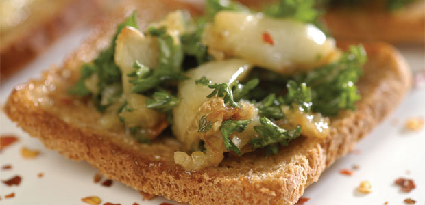Garlic Toast with Fresh Herbs