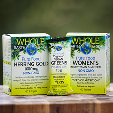 Whole Earth & Sea product giveaway!