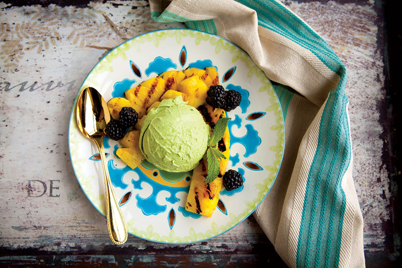 Avocado Mint Ice Cream