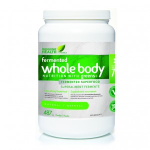 fermented whole body NUTRITION with greens+