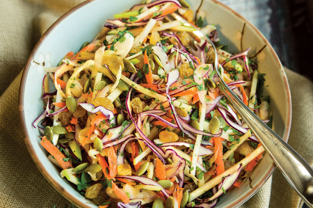 Crunchy Kohlrabi Slaw