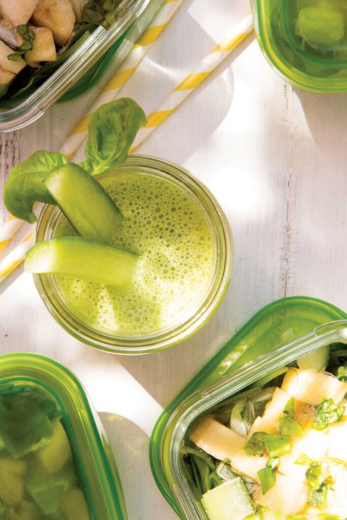 Basil Avocado Smoothie Packs