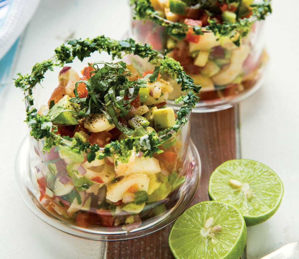 Vegan Ceviche with Hearts of Palm