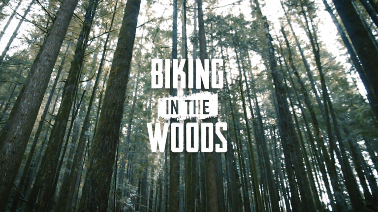 Biking in the Woods