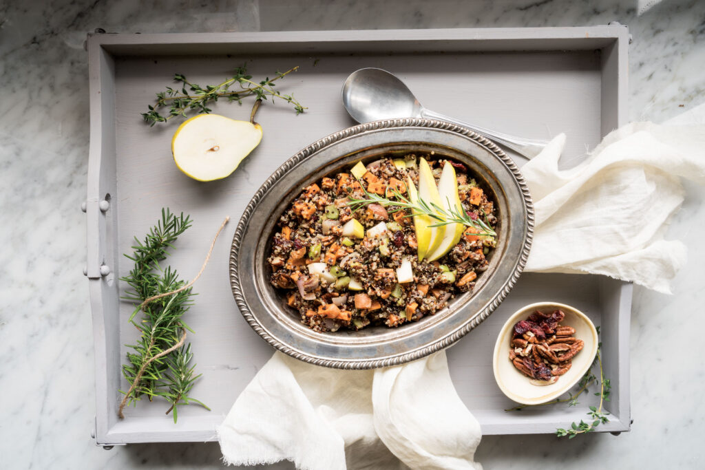 Holiday staples, veganized