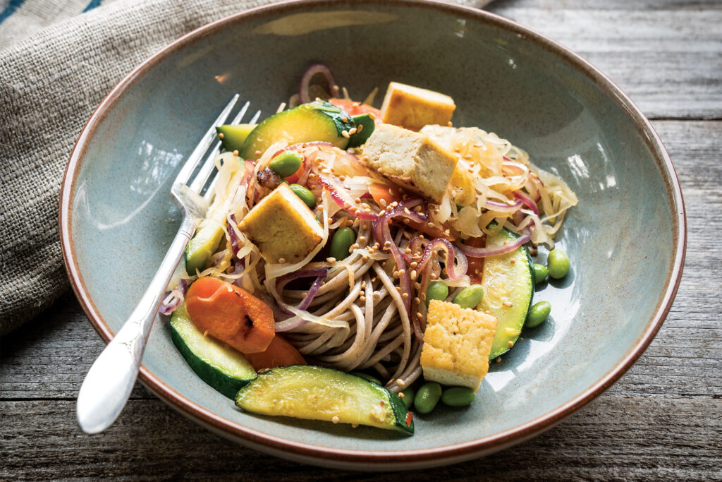 Tofu Kimchi Stir-Fry
