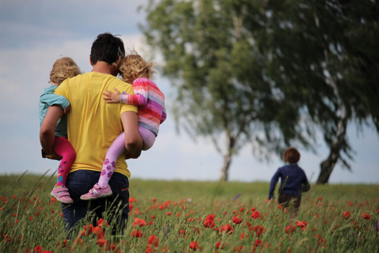 The family that trains together …