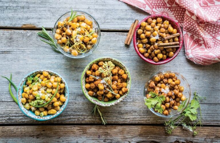 Roasted Chickpeas Five Ways