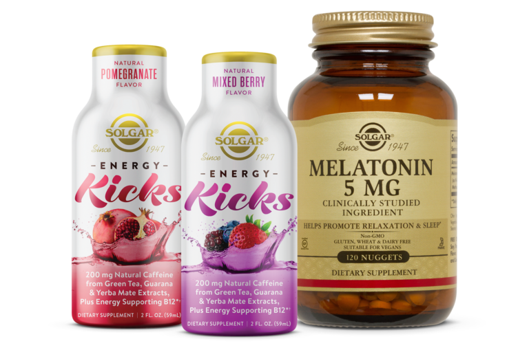 ENTER FOR A CHANCE TO WIN ENERGY KICKS & MELATONIN FROM SOLGAR!