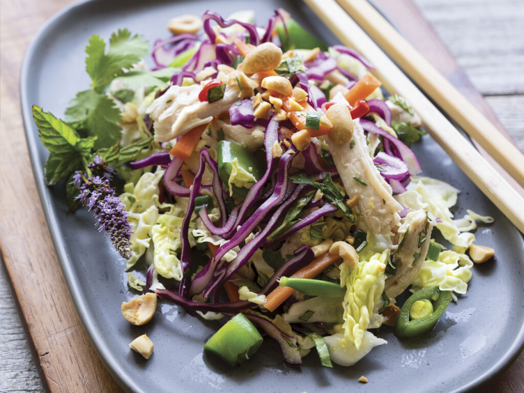 Thai Chicken Slaw