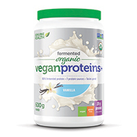 fermented organic vegan proteins+