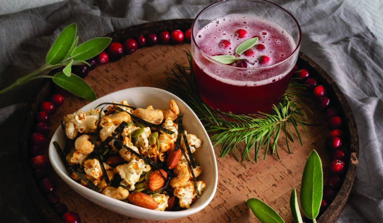 Cranberry Sage Punch