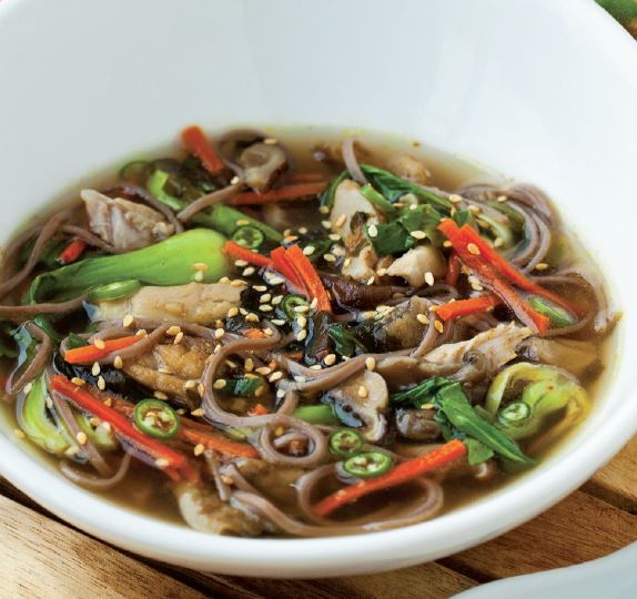 Asian-Inspired Chicken Noodle Soup