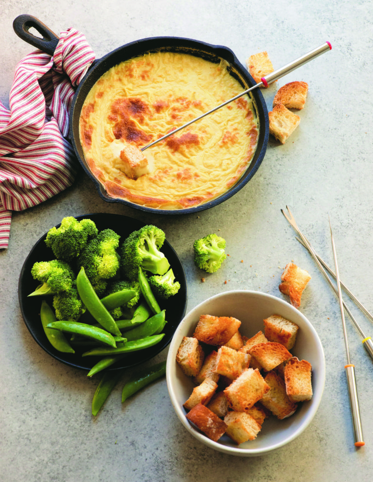 Gooey Cheese Fondue