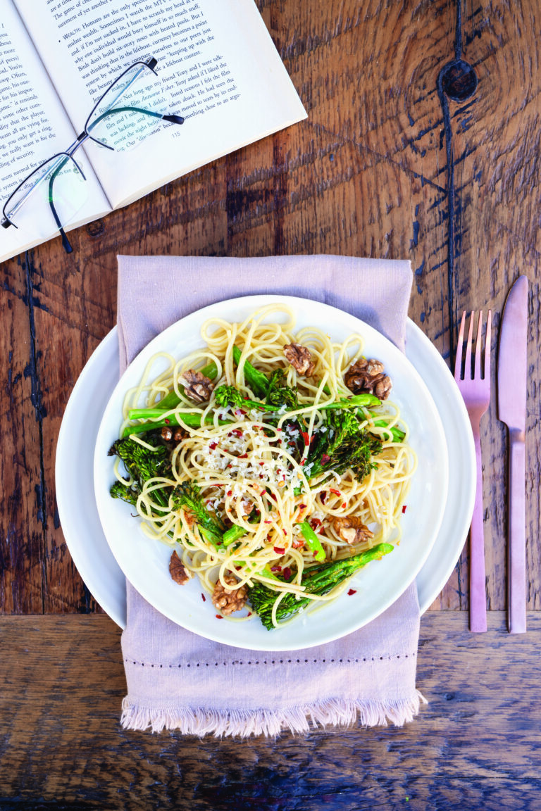 Lemony Broccoli Pasta with Browned Butter