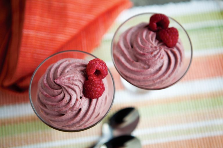 Raspberry Avocado Mousse
