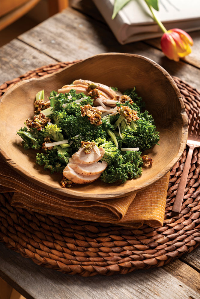 Grilled Chicken Broccoli Caesar