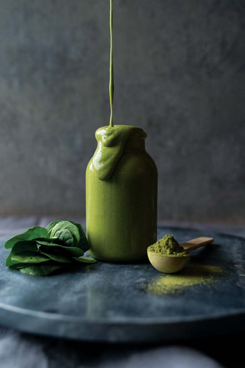 Matcha Coconut Ginger Smoothie
