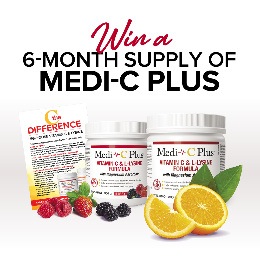 Win an Immune-Supporting Medi-C Plus Prize Pack!