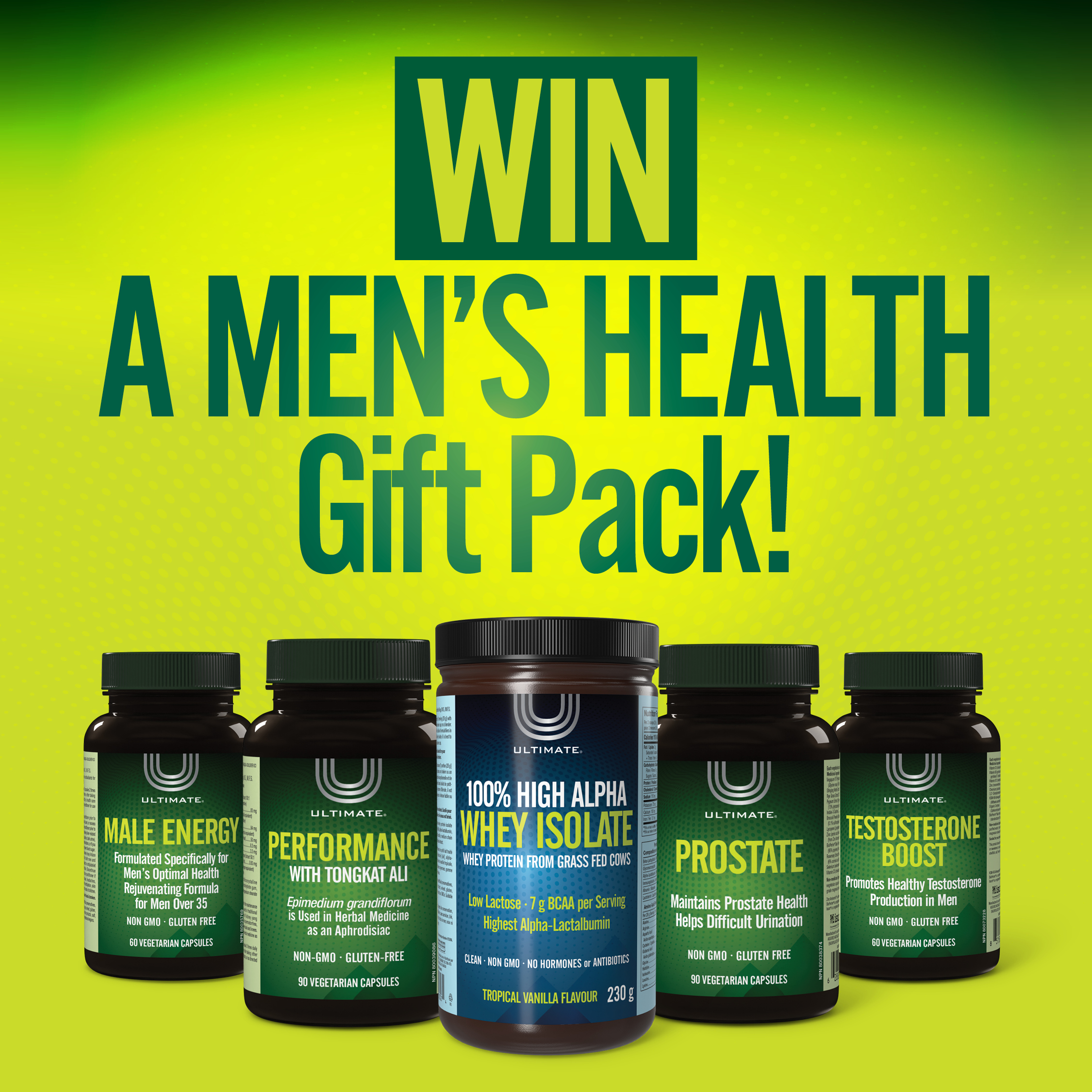 Win the Ultimate Men’s Health Prize Pack!
