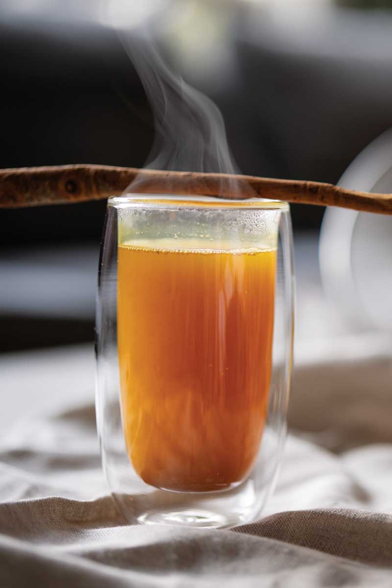 Warm Drink: Spicy Ginger Turmeric Tea