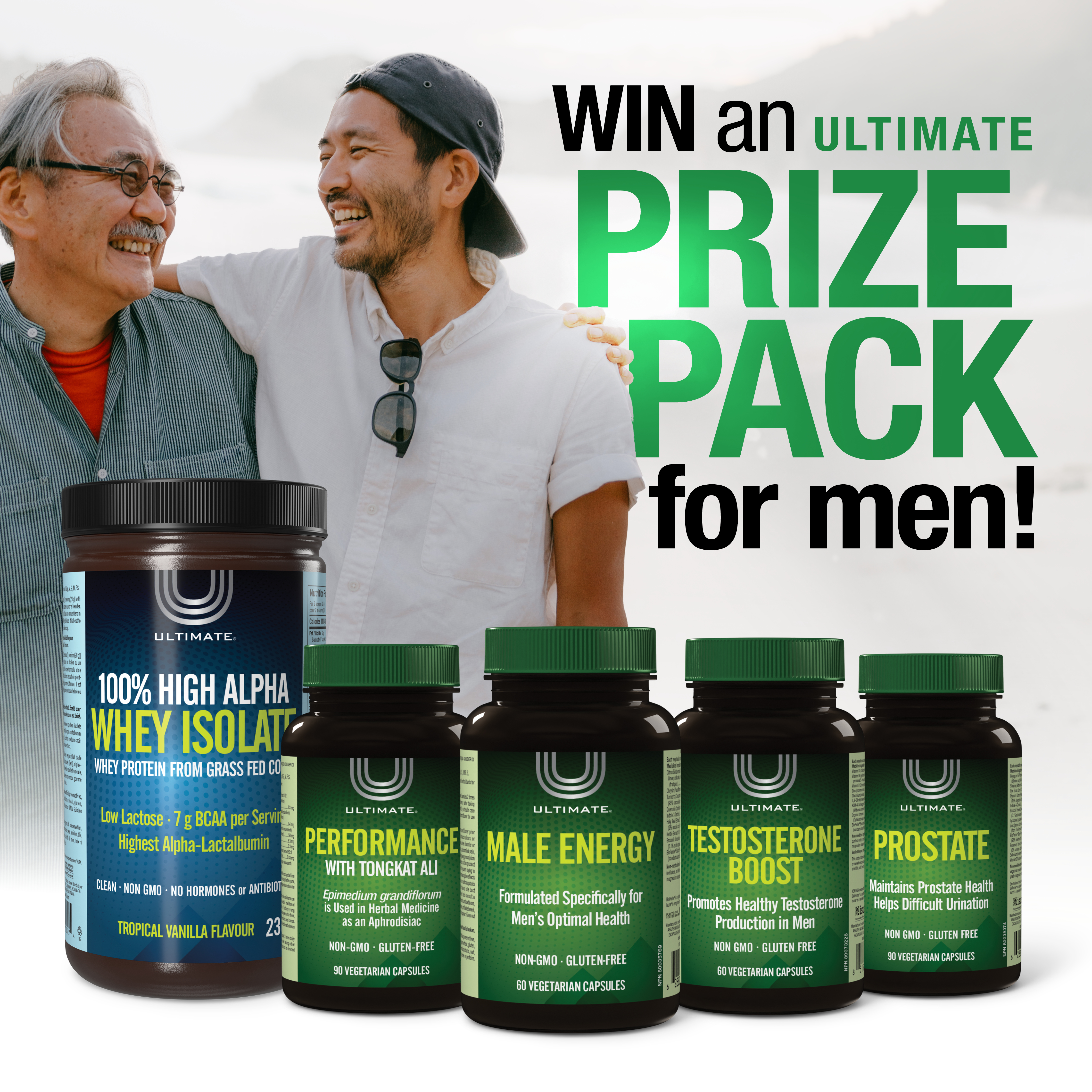 Win an Ultimate Men’s Health Prize Pack!