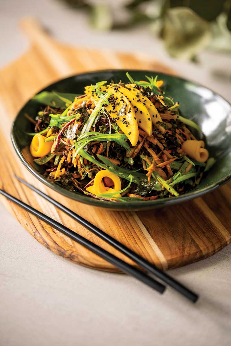 Crunchy Curry Rainbow Salad