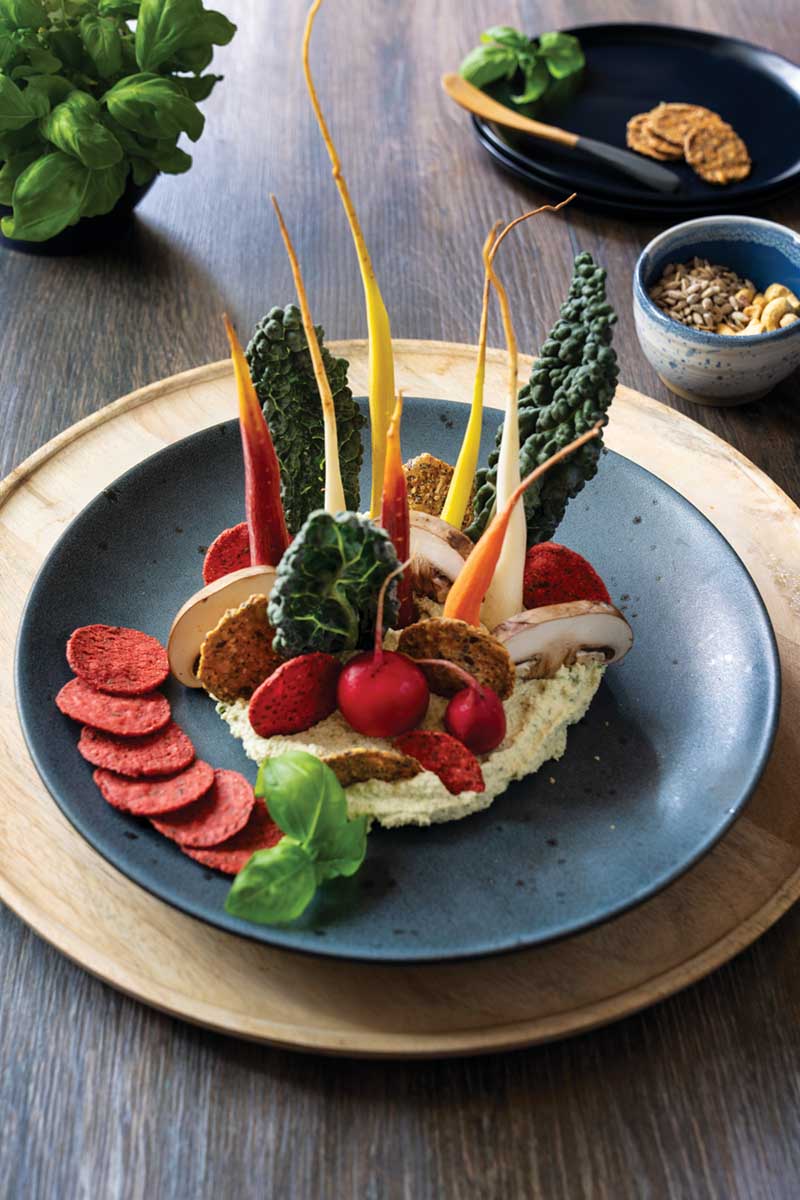 Nut, Seed, and Herb Cheese