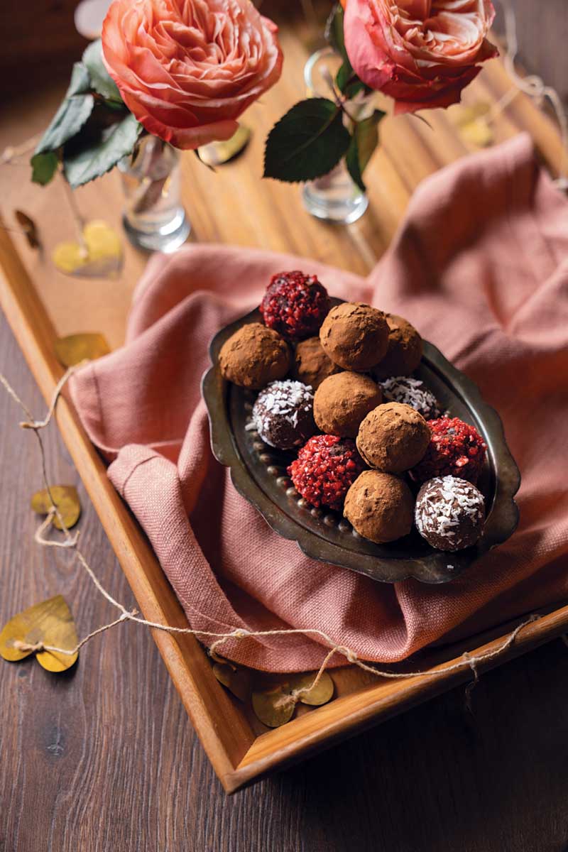 Chocolate Black Bean Truffles
