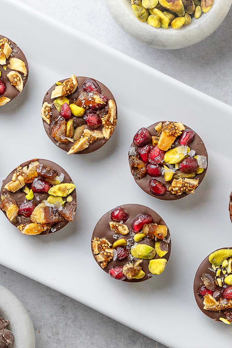 Chocolate cups two ways