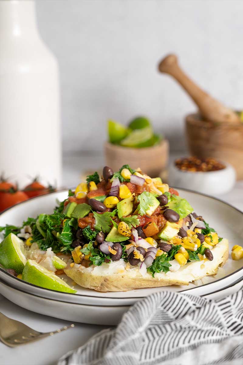 Loaded baked potato bowl