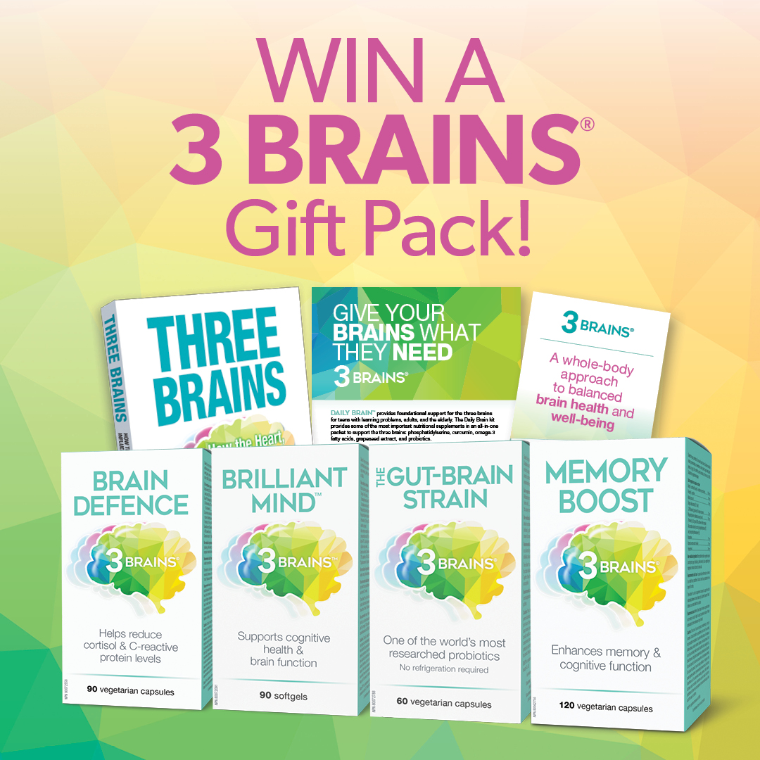 Win a 3 Brains Prize Pack from Assured Natural!