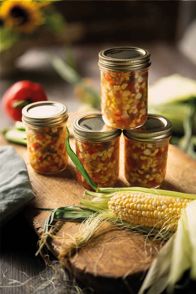 Corn and pepper relish